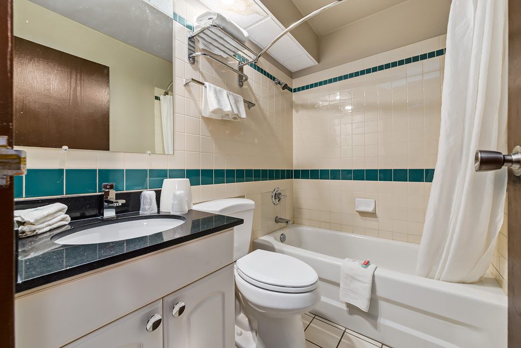 Airport Travellers Inn & Suites - Standard Washroom